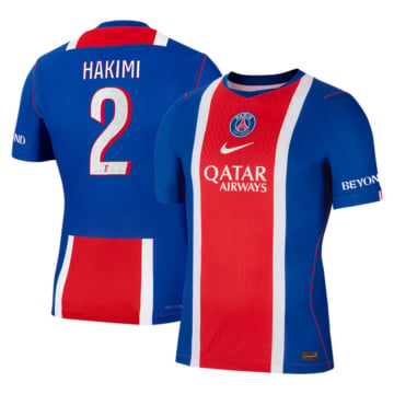 Men's Authentic Nike Paris Saint-Germain Home Jersey 26/27 HAKIMI #2