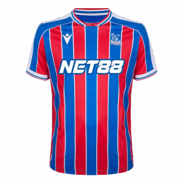 Men's Replica Macron Crystal Palace Home Jersey 25/26