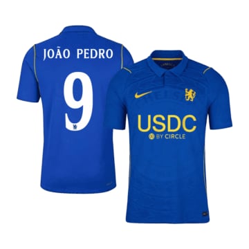 Men's Authentic Nike Chelsea FC Home Jersey 26/27 JOÃO PEDRO #9