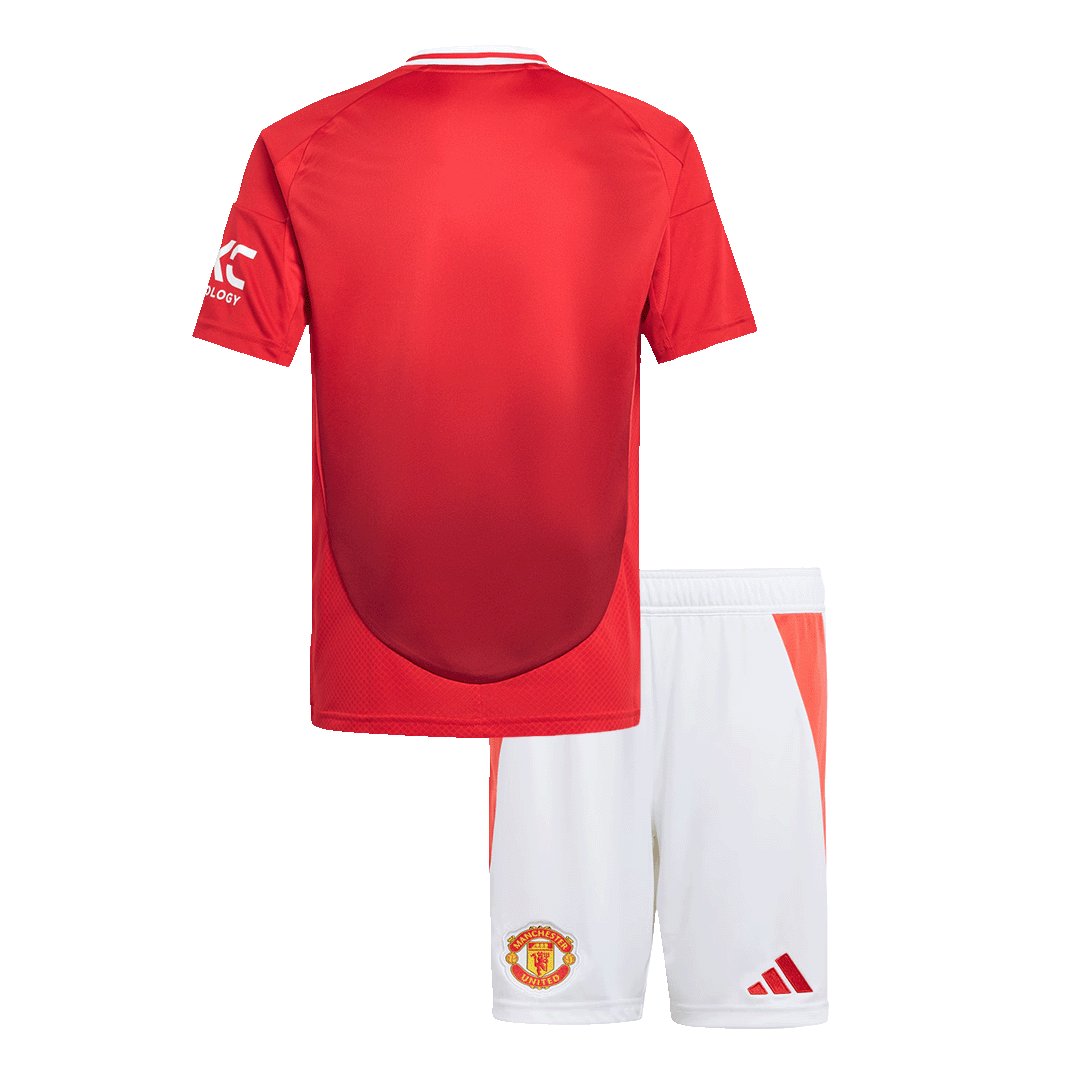 Kids Replica adidas Manchester United Home Kit 24/25 - Image 2