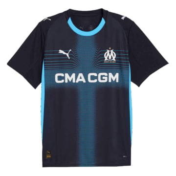 Men's Replica Puma Olympique Marseille Away Jersey 25/26