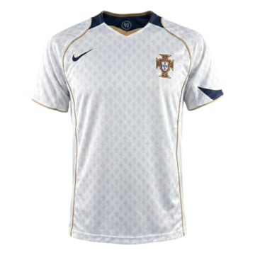 Men's Replica Puma Portugal Away Jersey 2004