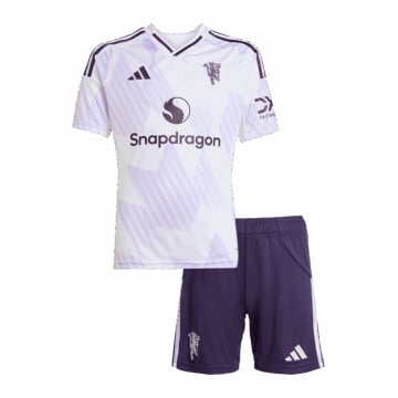 Kids Replica adidas Manchester United Away Kit 25/26