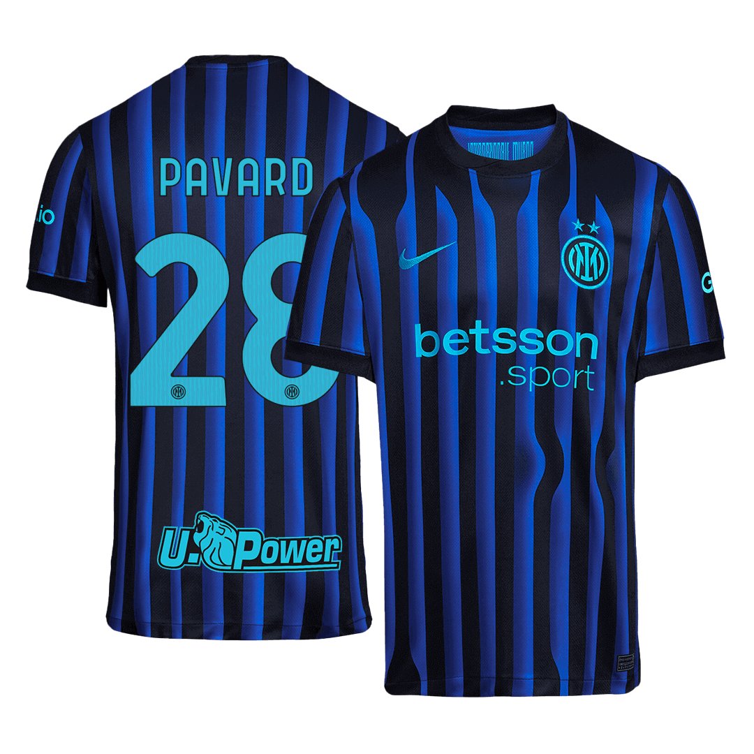 Men's Replica Nike Inter Milan Home Jersey 25/26 PAVARD #28