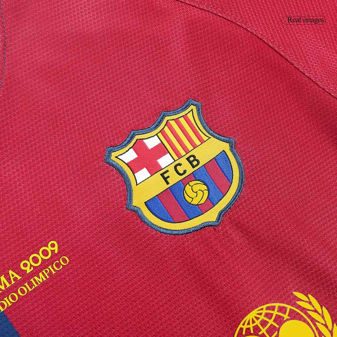 Retro Men's Barcelona Home Jersey 08/09 - Image 4