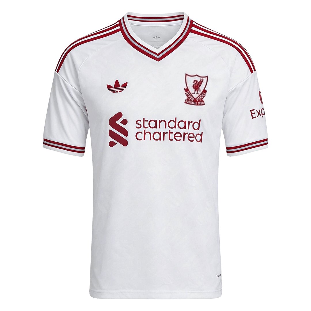 Men's Replica Nike Liverpool Away Jersey 26/27 ISAK #9 - Image 3