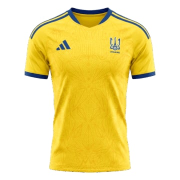 Men's Authentic adidas Ukraine Home Jersey 2026