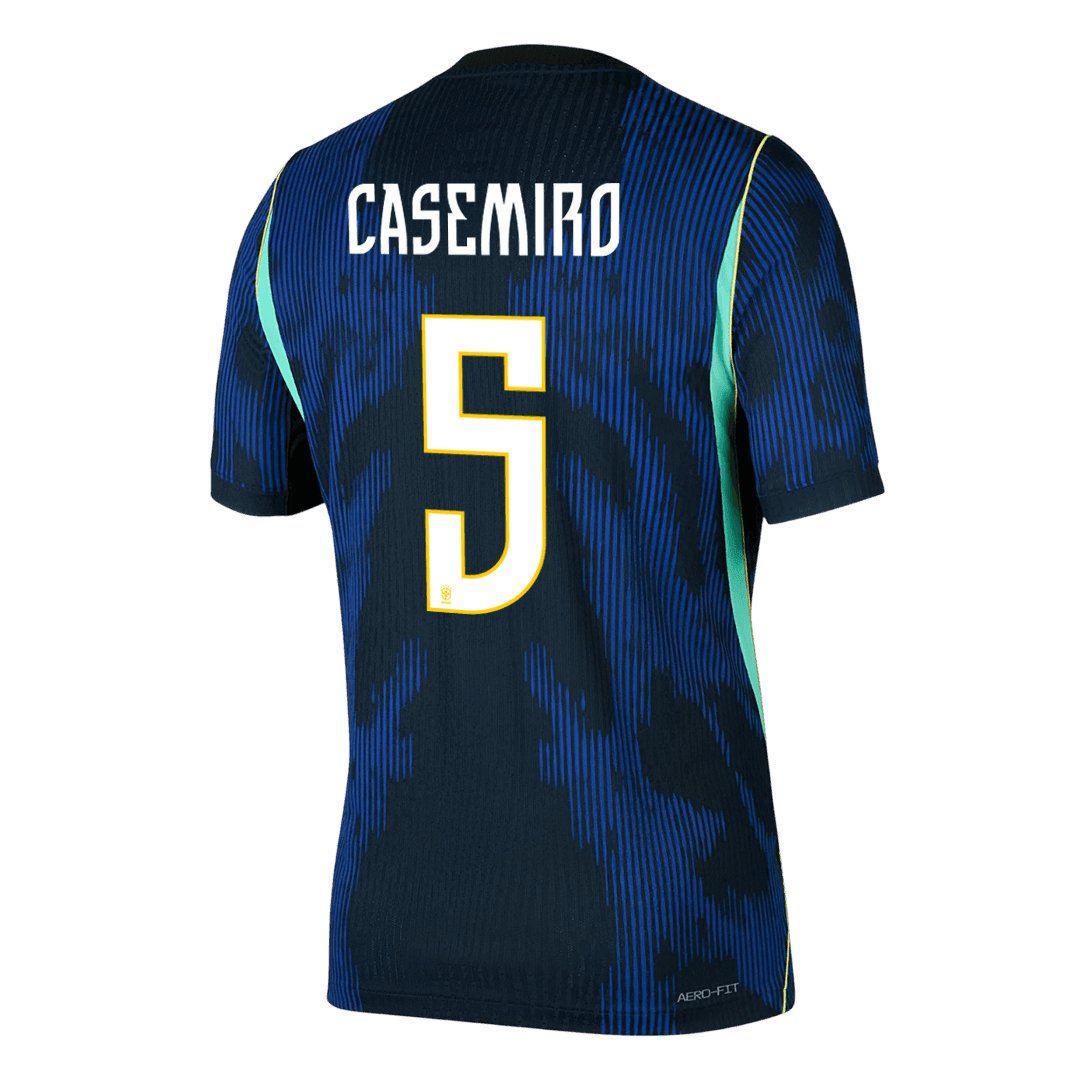 Men's Brazil CASEMIRO #5 Away Player Version Jersey 2026 - Image 2
