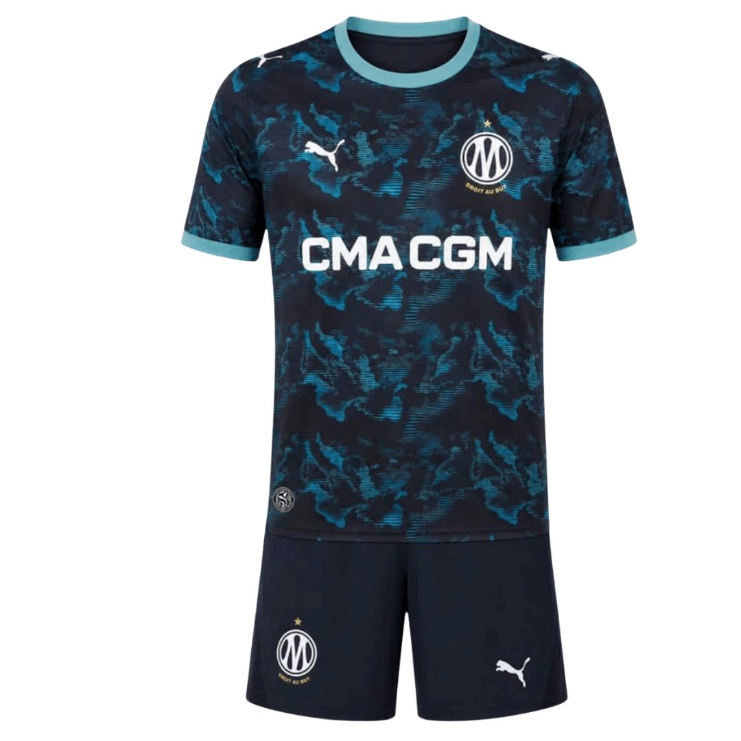 Kid's Olympique Marseille Away Kit 26/27