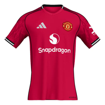 Men's Replica adidas Manchester United Home Jersey 25/26