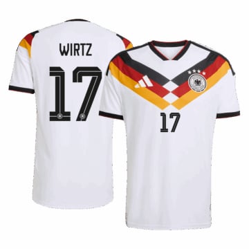 Men's Authentic adidas Germany Home Jersey 2026 WIRTZ #17