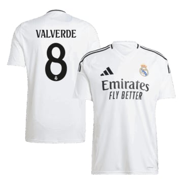 Men's Replica adidas Real Madrid Home Jersey 24/25
