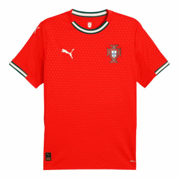 Men's Replica Puma Portugal Home Jersey 2025