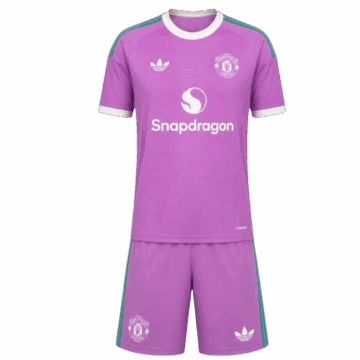 Kids Replica adidas Manchester United Goalkeeper Kit 26/27