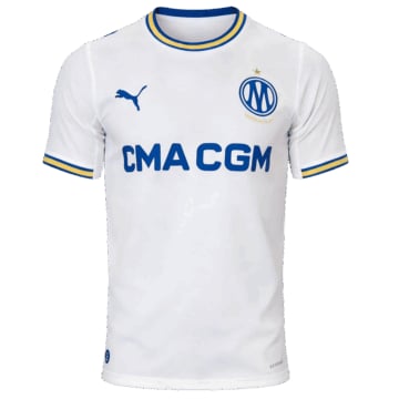 Men's Replica Puma Olympique Marseille Home Jersey 26/27