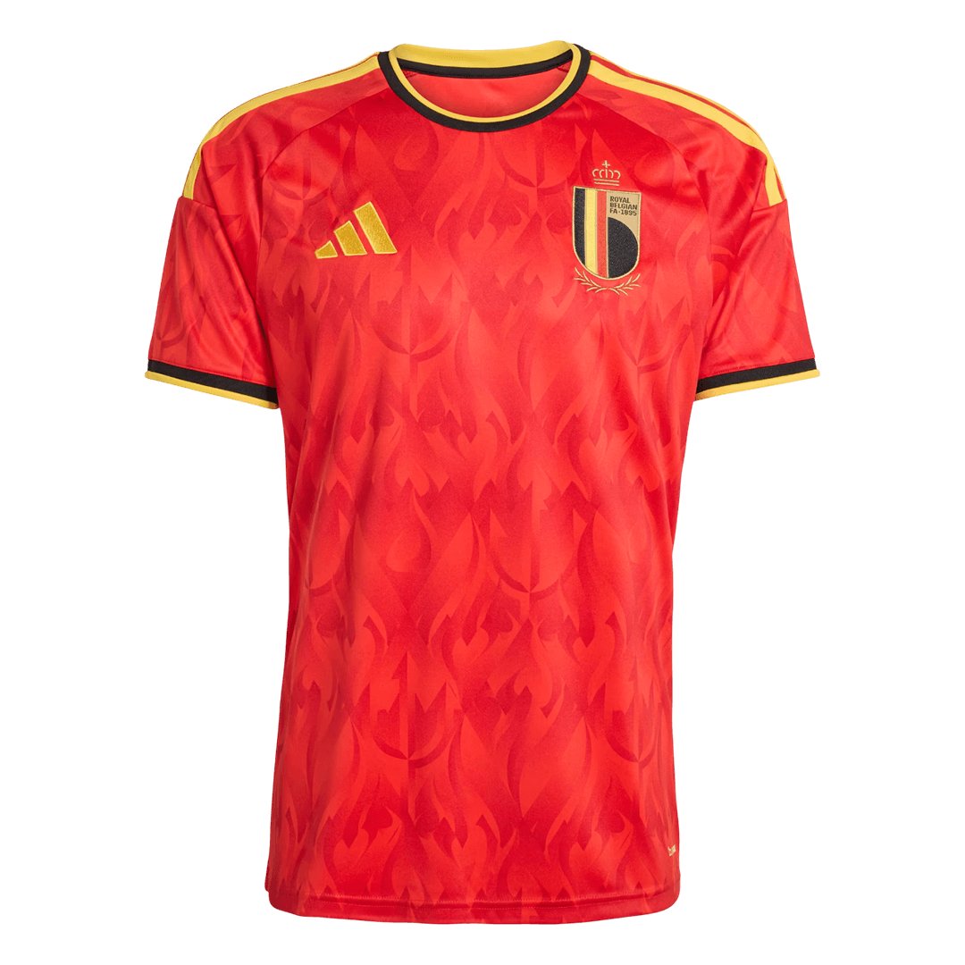Men's Replica adidas Belgium Home Jersey 2026 DE BRUYNE #7 - Image 4