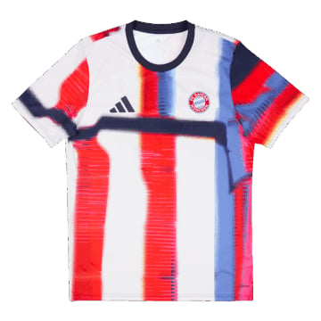 Men's Replica adidas Bayern Munich Pre-Match Training Jersey 25/26