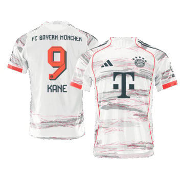 Men's Authentic adidas Bayern Munich Away Jersey 25/26 KANE #9