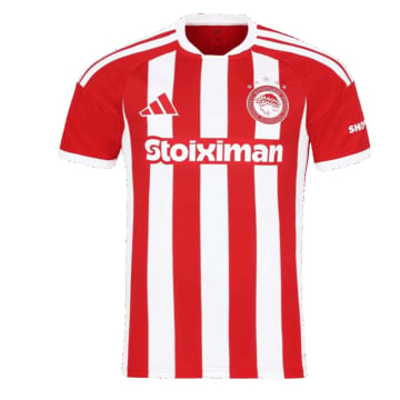 Men's Replica adidas Olympiacos Home Jersey 26/27