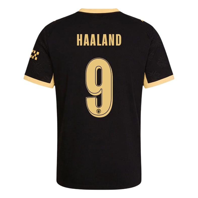 Men's Authentic Puma Manchester City Away Jersey 26/27 HAALAND #9 - Image 2