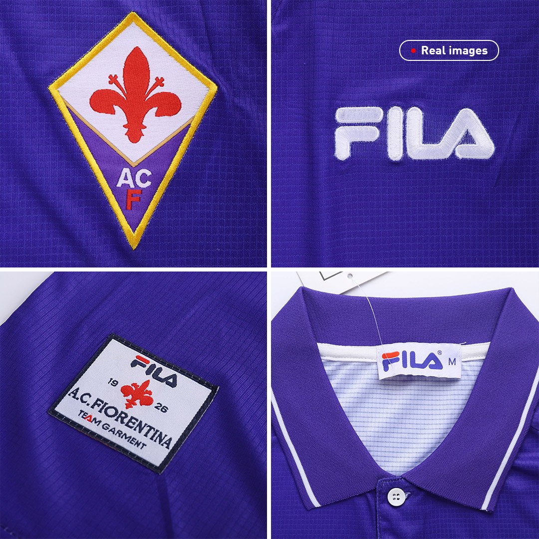 Retro Men's Fiorentina Home Jersey 98/99 - Image 6