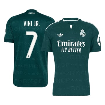 Men's Replica adidas Real Madrid Away Jersey 26/27 VINI JR. #7