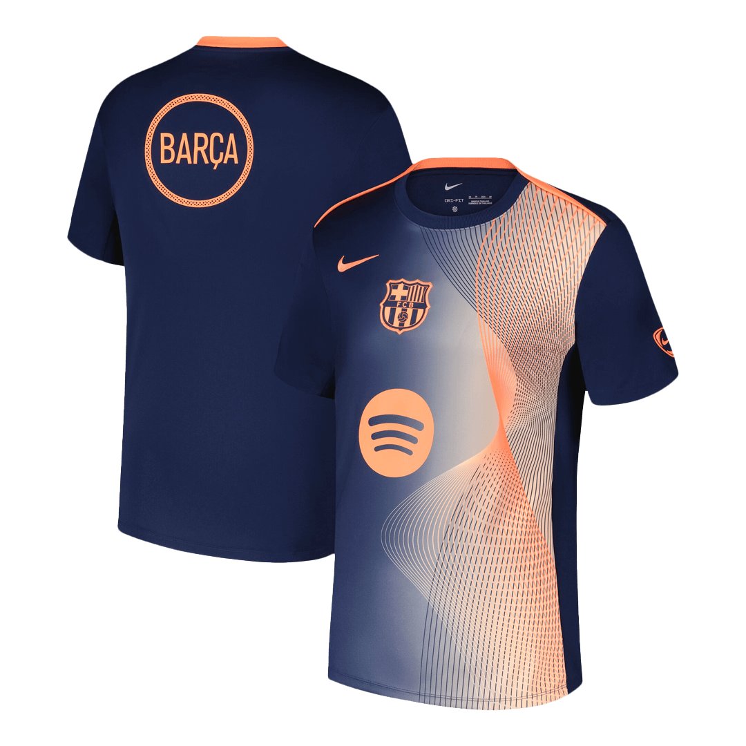 Men's Barcelona Pre-Match Training Jersey 25/26 - Image 3