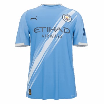 Men's Replica Puma Manchester City Home Jersey 25/26