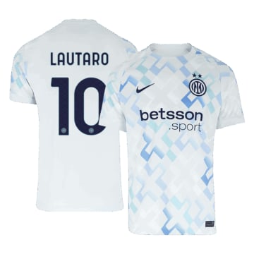 Men's Replica Nike Inter Milan Away Jersey 25/26 LAUTARO #10