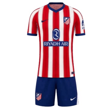 Kids Replica Nike Atletico de Madrid Home Kit 26/27
