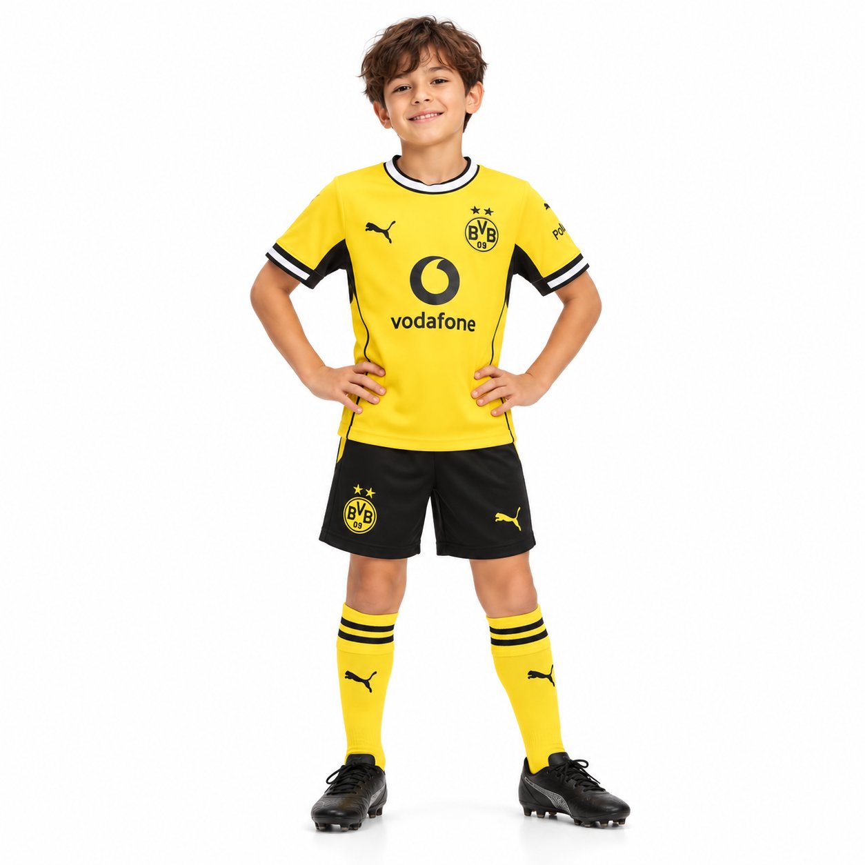 Kid's Borussia Dortmund Home Kit 26/27 - Image 3