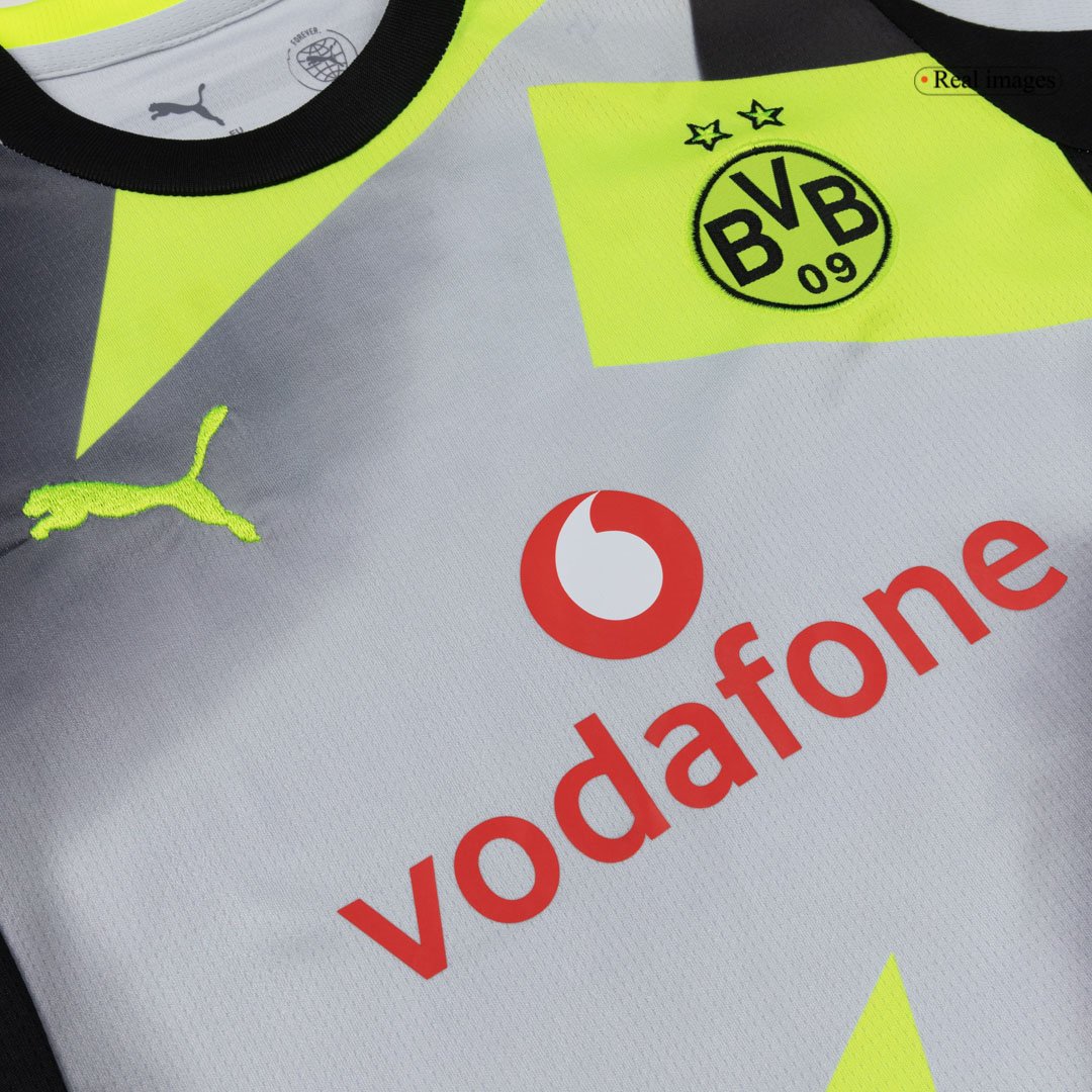 Kid's Borussia Dortmund Away Kit 25/26 - Image 6