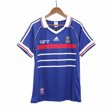 Men's Replica adidas France Home Jersey 1998
