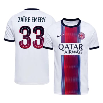 Men's Replica Nike Paris Saint-Germain Away Jersey 26/27 ZAÏRE-EMERY #33