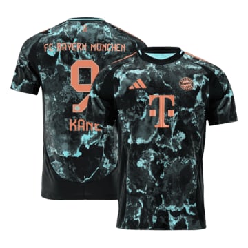 Men's Bayern Munich KANE #9 Away Jersey 24/25