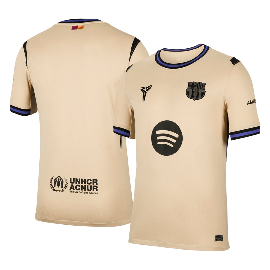 Men's Replica Nike Barcelona Away Jersey 25/26 - Image 3