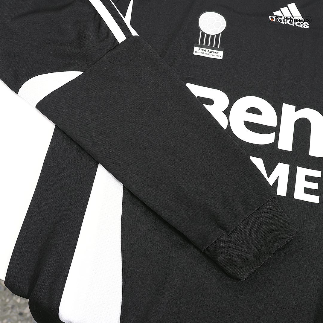 Men's Replica adidas Real Madrid Away Long Sleeve Jersey 06/07 RAUL #7 - Image 6