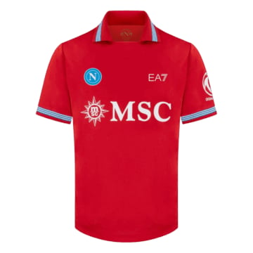 Men's Replica Ea7 Napoli Third Jersey 26/27