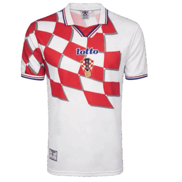 Men's Replica Lotto Croatia Home Jersey 1998
