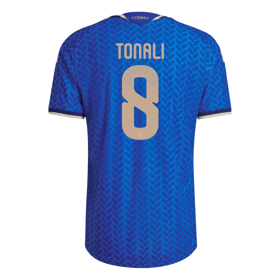 Men's Italy TONALI #8 Home Player Version Jersey 2026 - Image 3