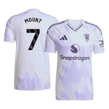 Men's Replica adidas Manchester United Away Jersey 25/26 MOUNT #7