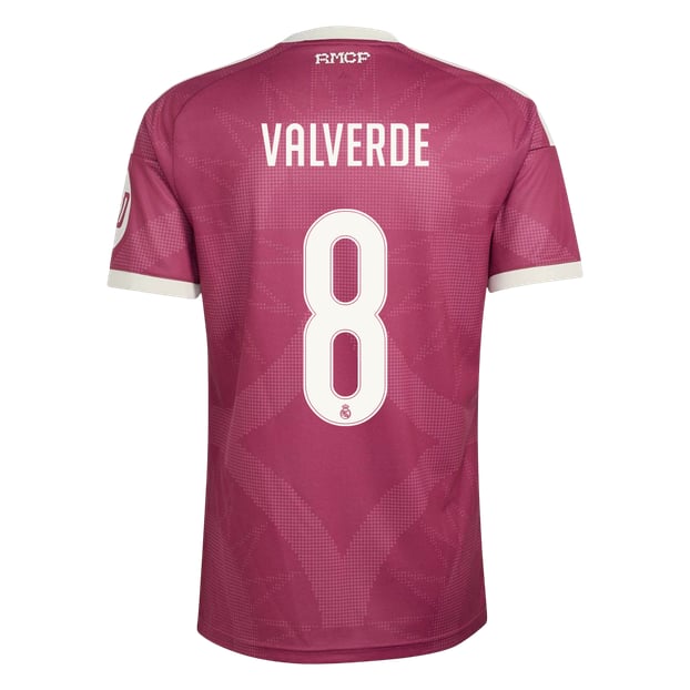 Men's Real Madrid VALVERDE #8 Third Jersey 26/27 - Image 2