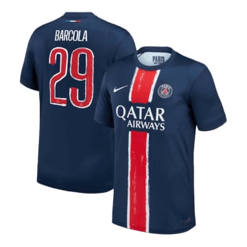 Men's Replica Nike Paris Saint-Germain Home Jersey 24/25