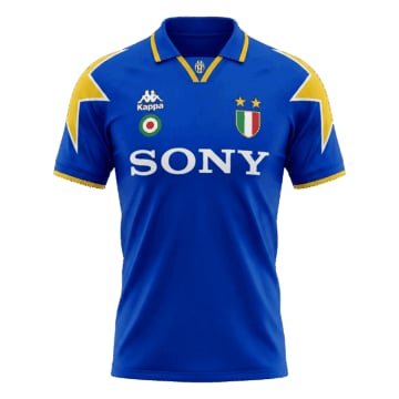 Men's Replica Kappa Juventus Away Jersey 95/96