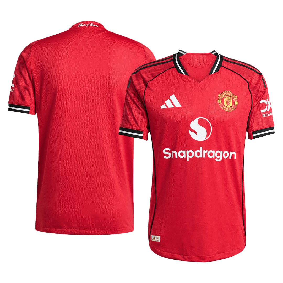 Men's Manchester United Home Jersey Player Version 25/26 - Image 3