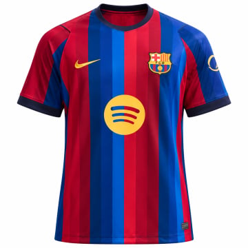Men's Replica Nike Barcelona Home Jersey 26/27