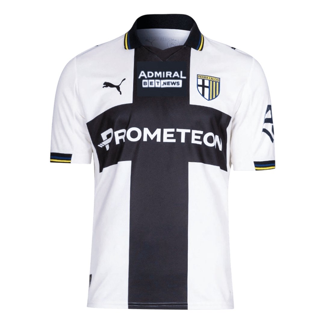Men's Replica Puma Parma Calcio 1913 Home Jersey 25/26