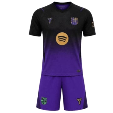 Kids Replica Nike Barcelona Away Kit 26/27