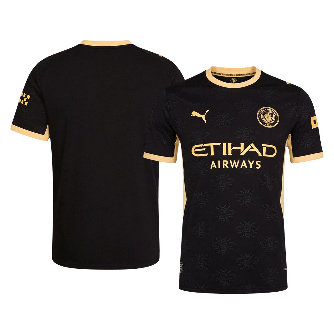 Men's Authentic Puma Manchester City Away Jersey 26/27 HAALAND #9 - Image 3