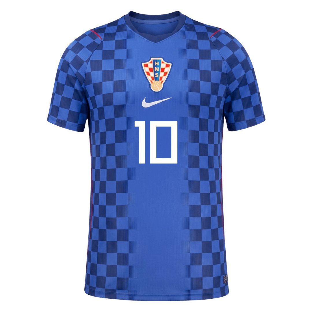 Men's Replica Nike Croatia Away Jersey 2026 MODRIĆ #10 - Image 2